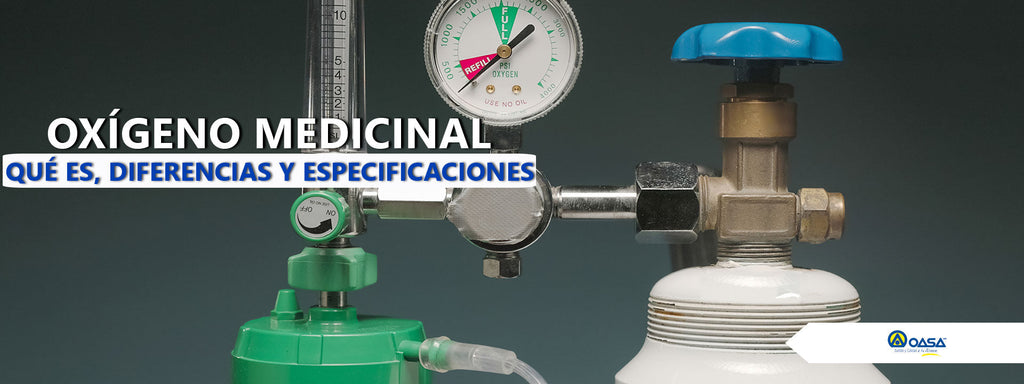 Oxígeno medicinal: Qué es, diferencias y especificaciones